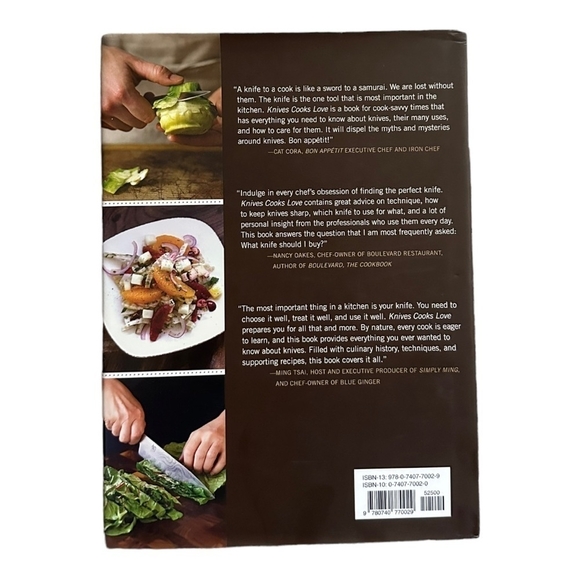 Recipes Book Sarah Jay Knives Cooks Love: Selection, Care, Techniques, Recipes - Picture 2 of 2